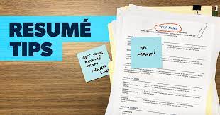 Resume Writing Tips