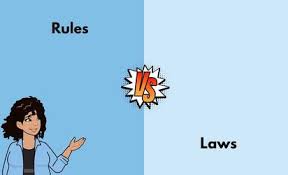 Rules and laws